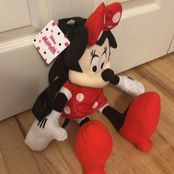 NWT Minnie Mouse doll toddler backpack - Picture 3 of 5